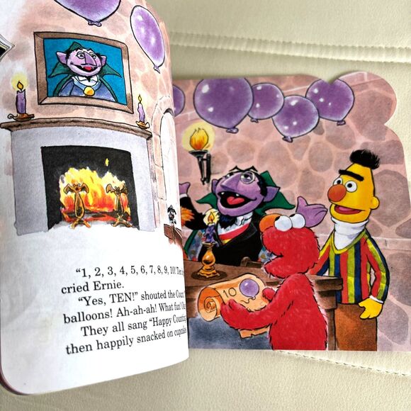 Sesame Street Where Is The Puppy Series THE COUNT'S CASTLE Paperback Book - Picture 3 of 4